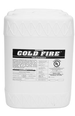 Fire Suppressant from Cold Fire